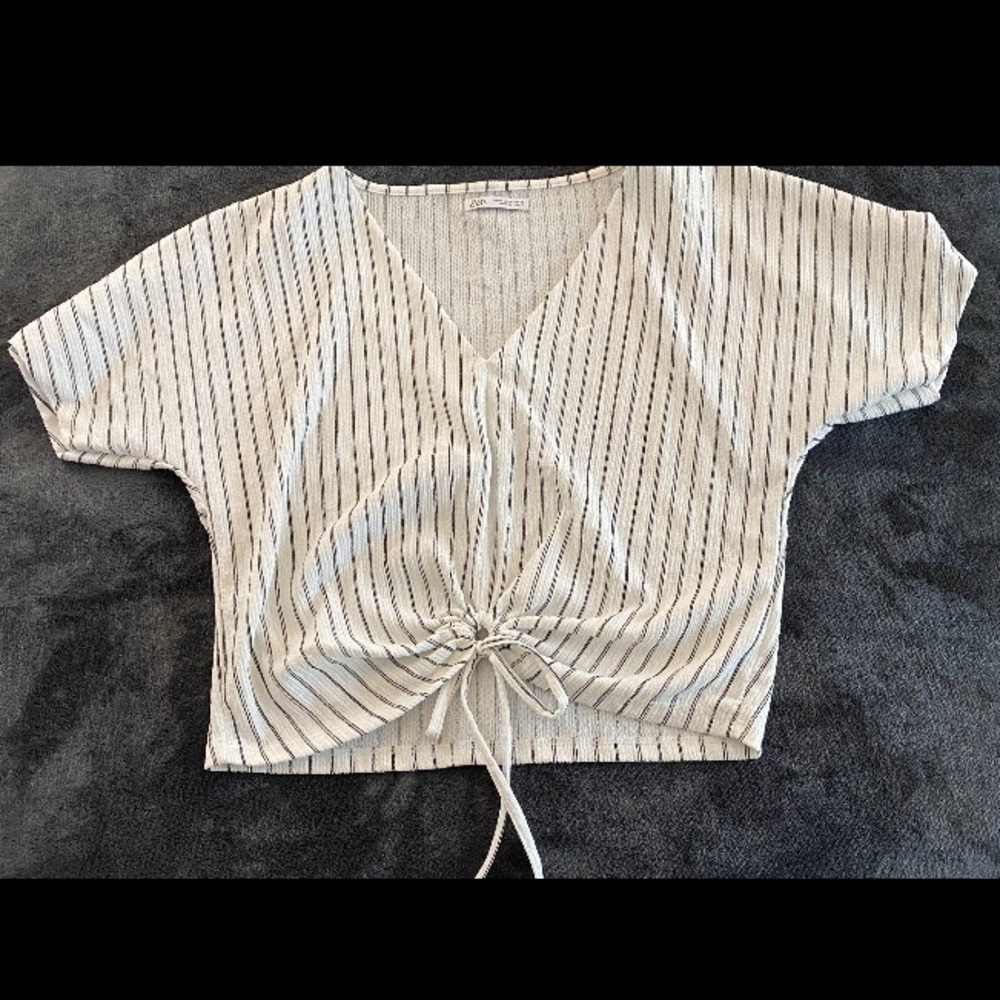Zara stripped top